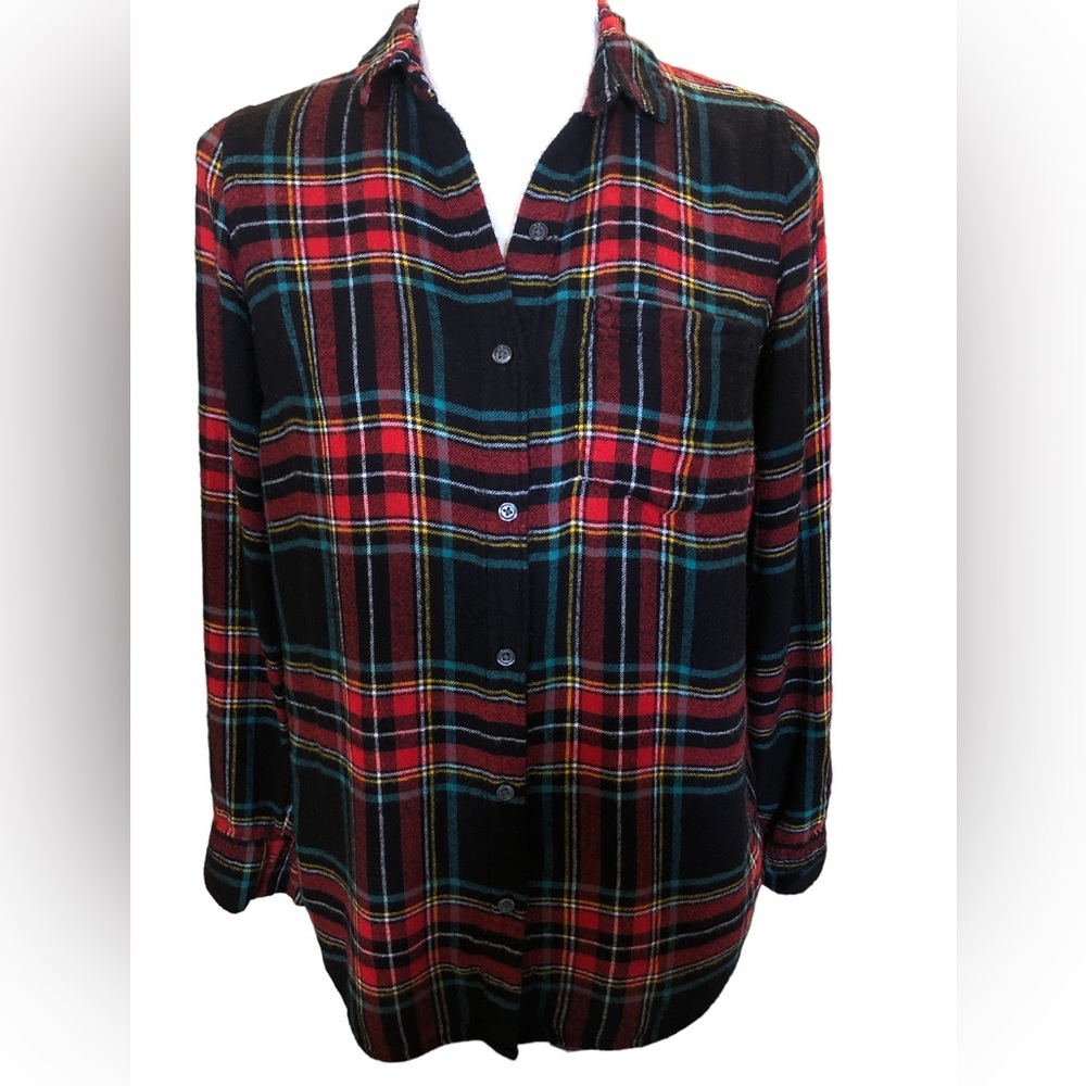 Old Navy Classic Fit Thin Flannel Women’s XS